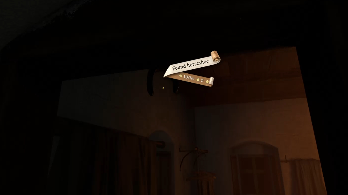 Horseshoe talisman location