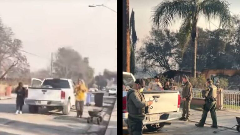 Los Angeles Woman Steals Emmy Award From Fire Debris: ‘I’m Not Looting Sir! I Won This Award’ Los Angeles Woman Steal Emmy Award