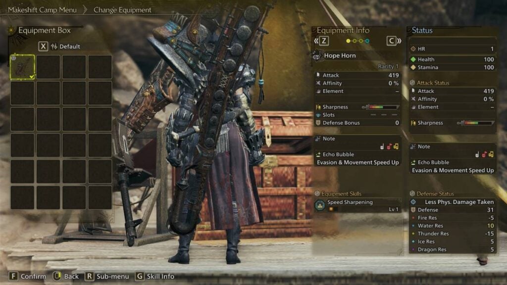 Monster Hunter Wilds Hunting Horn