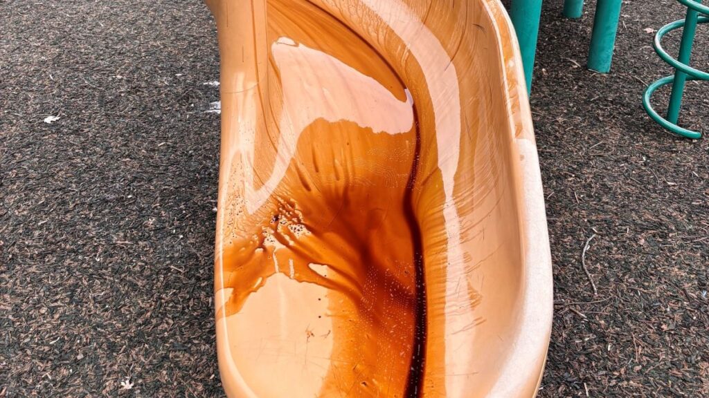 Ohio Local Park Vandalized With Over 10 Gallons of Used Motor Oil