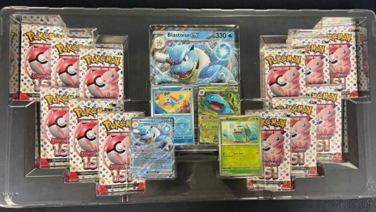 GameStop Celebrates the High Demand for Pokemon Blooming Waters by Trolling Its Customers: ‘You’re Not Looking Hard Enough’ The contents of a Pokemon Blooming Waters box sold at GameStop, featuring Blastoise