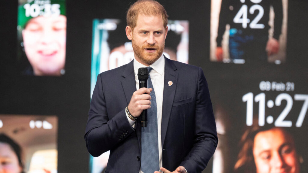 Prince Harry speaks at the Clinton Global initiative 2024.