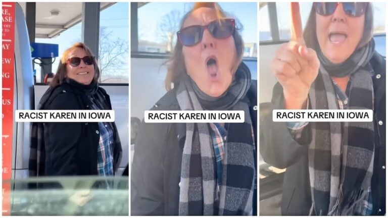 Iowa Karen Utters Racist Remarks at Gas Station: ‘Nothing Like Saying Racist Things to Broadcast You’re Not a Racist’ Iowa Karen being racist