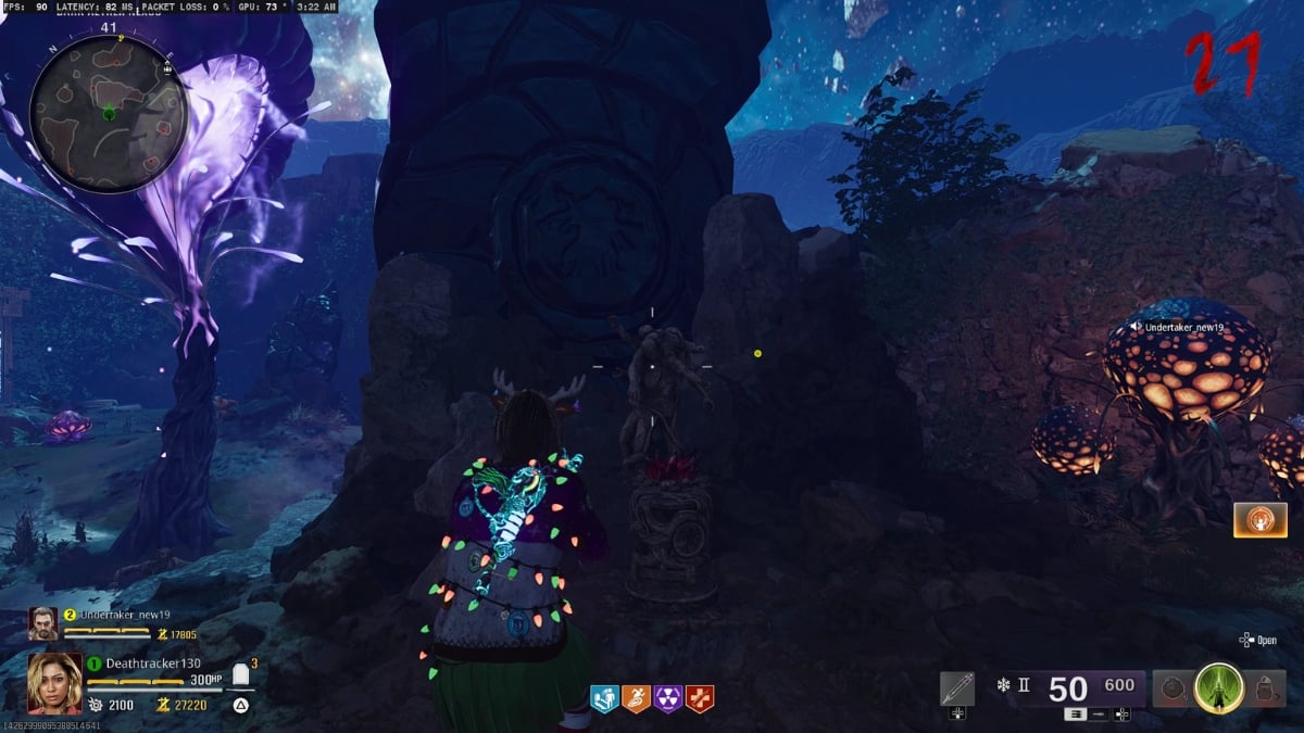 The Tomb Amalgam statue location