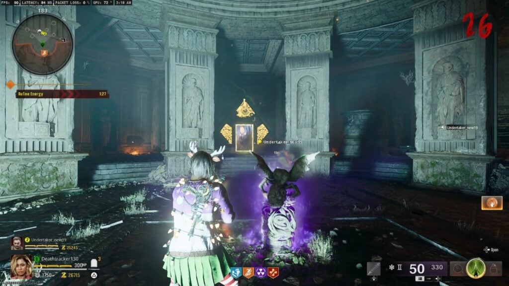 The Tomb BO6 Zombies Parasite challenge