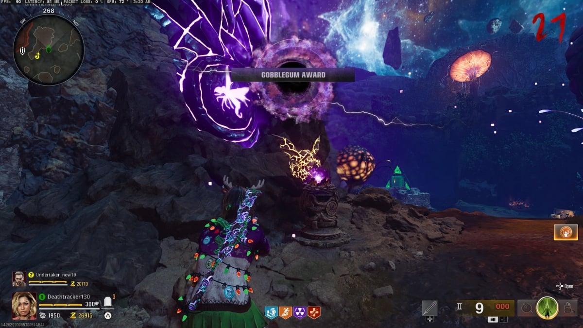 The Tomb Parasite statue in Dark Aether