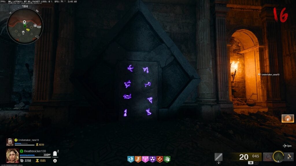 Dark Aether portal puzzle in BO6 Zombies
