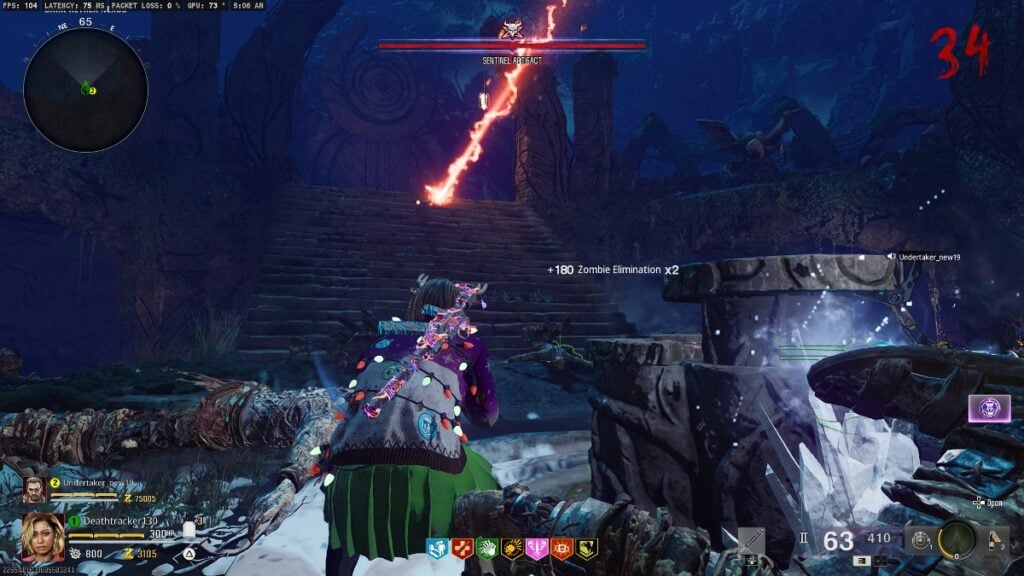 The Tomb boss fight camp trick