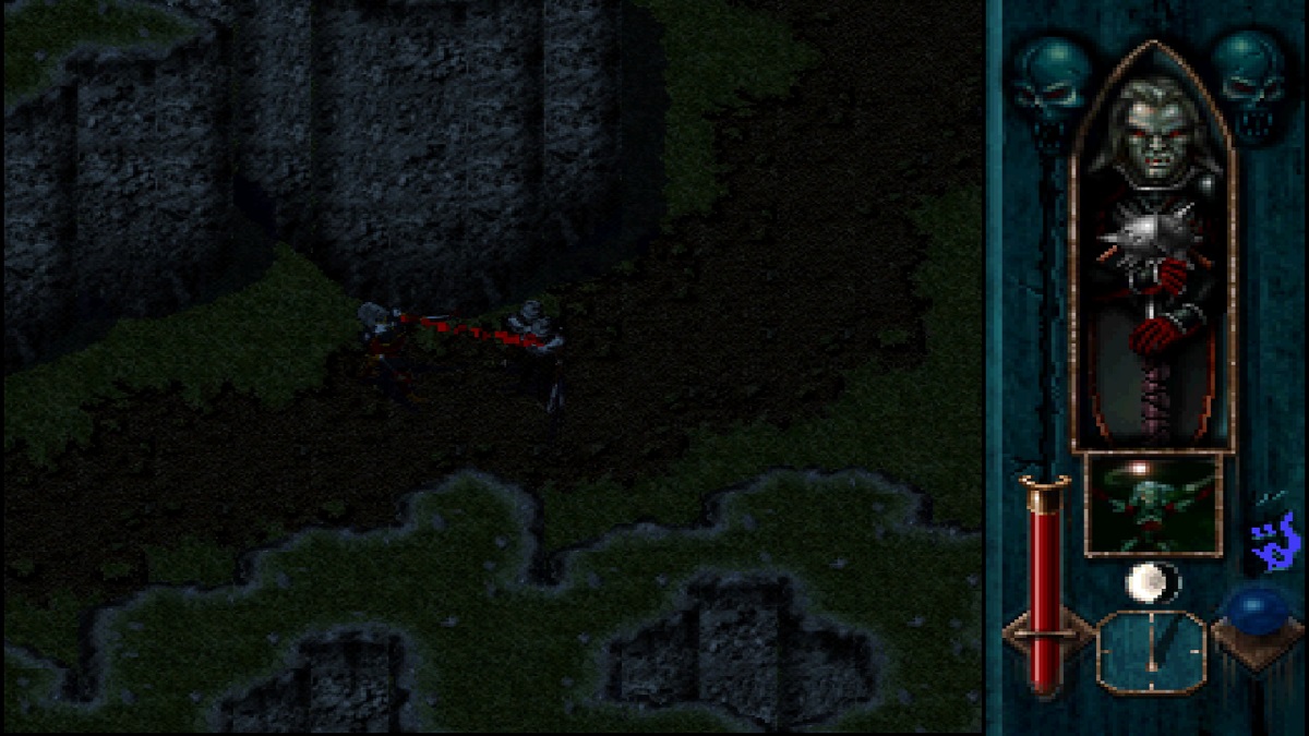 draining the blood from victims in blood omen legacy of kain