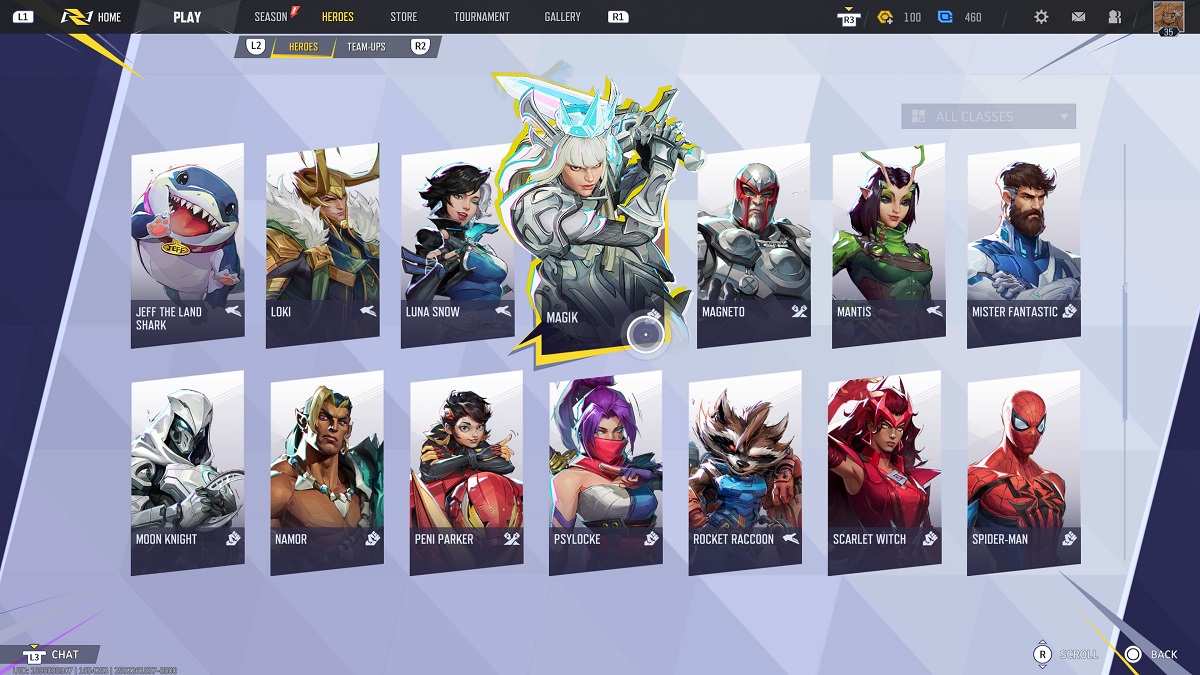 marvel rivals roster