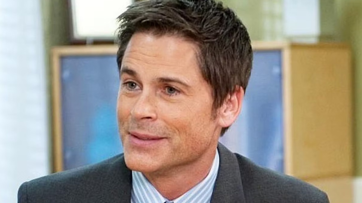 A shot of Rob Lowe from Parks and Recreation