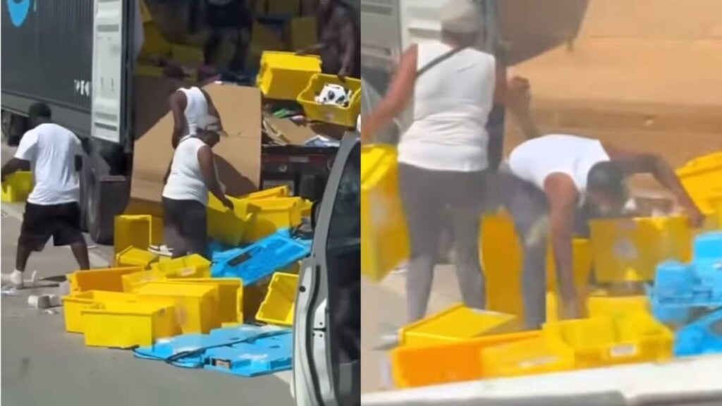 ‘Incredibly Trashy’ People Ransack Broken Down Amazon Truck in Texas: ‘Not a Fan of Amazon but Also Not a Fan of Thieves’ ‘Incredibly Trashy’ People Ransack Broken Down Amazon Truck in Texas: 'Not a Fan of Amazon but Also Not a Fan of Thieves'