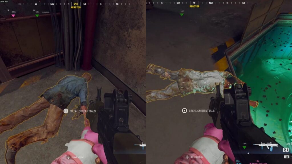 Area 99 Reactor nuke keys over the dead bodies