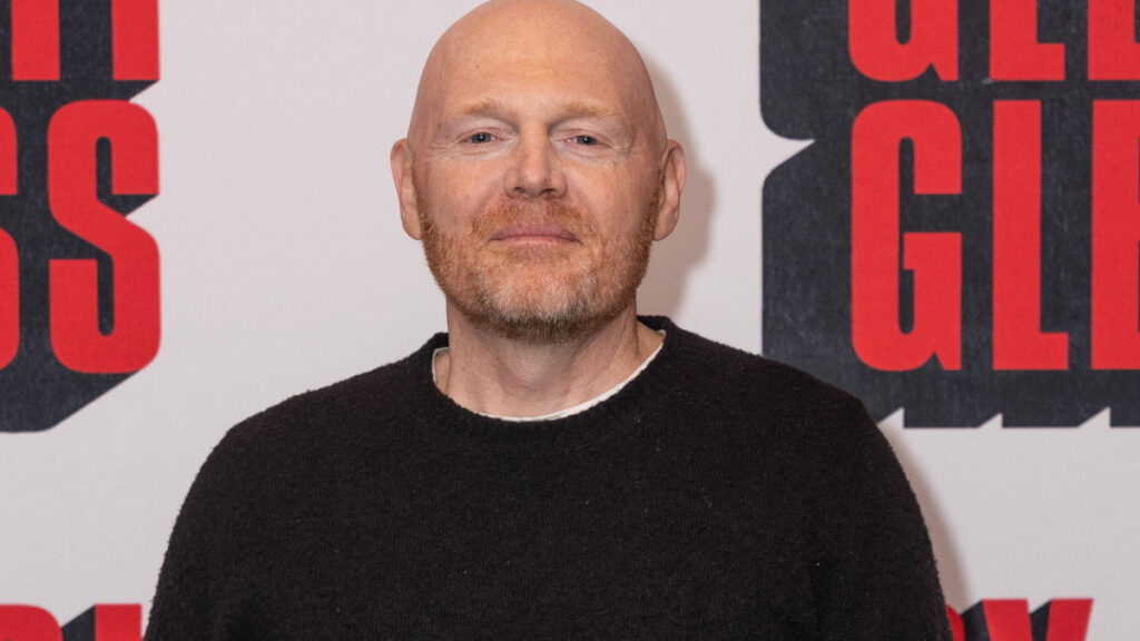 Bill Burr attends 'Glengarry Glen Ross' Broadway revival photo call at Pebble Bar in New York on February 11, 2025.