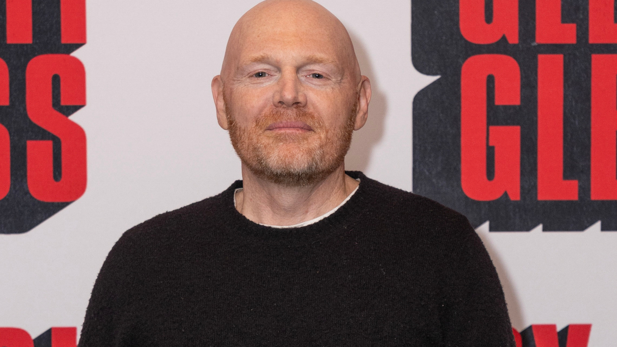 Bill Burr attends 'Glengarry Glen Ross' Broadway revival photo call at Pebble Bar in New York on February 11, 2025.