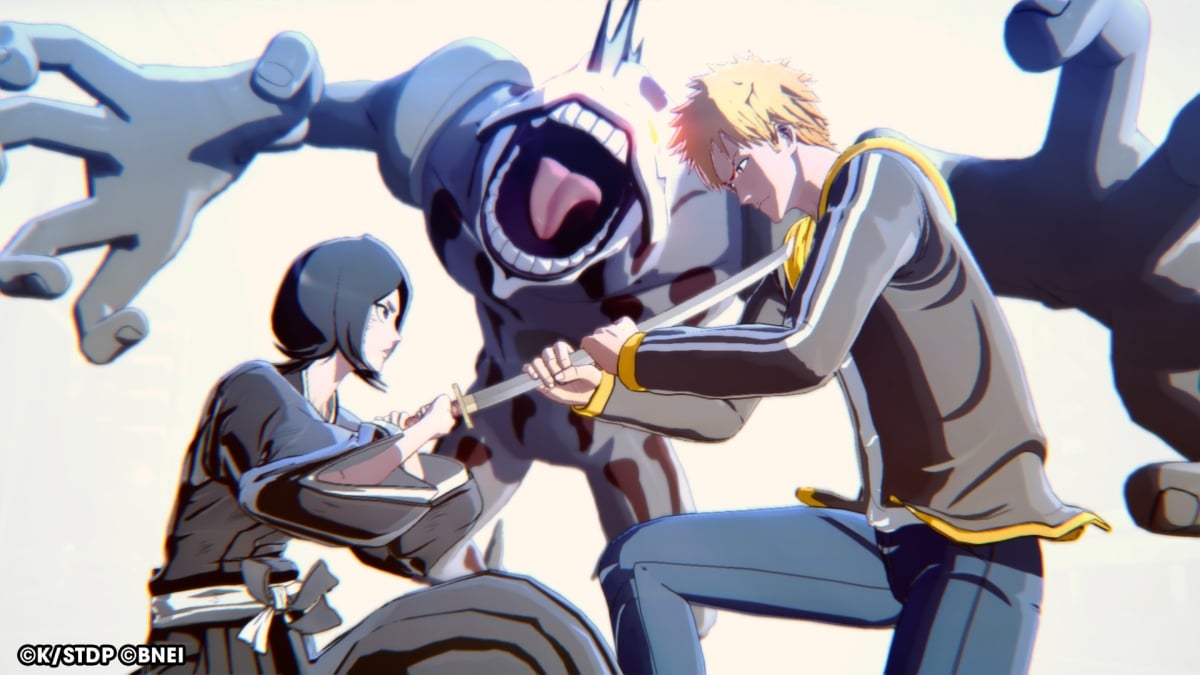 Ichigo and Rukia in Bleach Rebirth of Souls