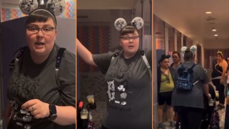California Woman Filmed Being Racist in Disneyland Bathroom: ‘Mean? Yes. Matching the Energy? Also Yes’ California Woman Filmed Being Racist in Disneyland Bathroom 'Mean Yes. Matching the Energy Also Yes'