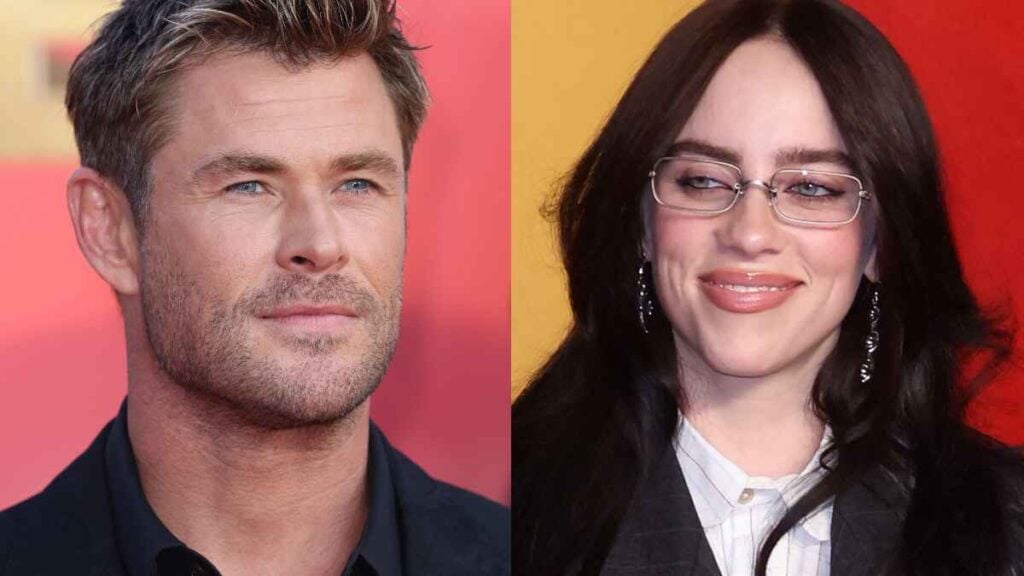 Chris Hemsworth and Billie Eilish