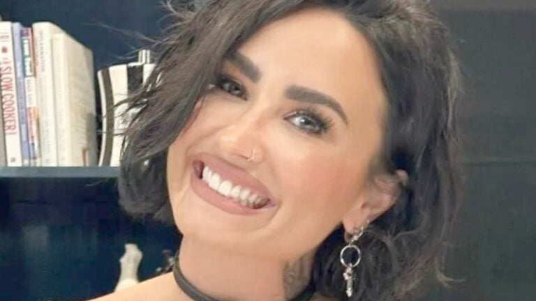 Demi Lovato close up