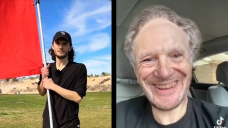 Arkansas Influencer Responds That Aging Filters Don’t Look So Bad on Many While Doing a Self-Roast: ‘That Last Shut Up, Though…’ Dustin Poynter Flag guy aging self-roast