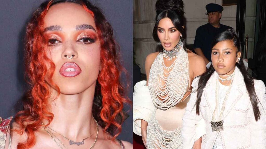 FKA Twigs and North West