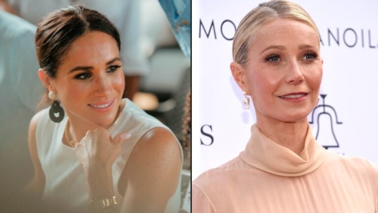 Lifestyle queens Meghan Markle and Gwyneth Paltrow photo merge.