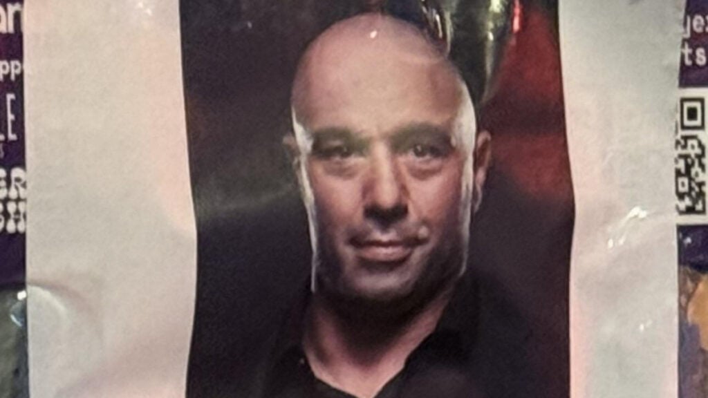 Austin Flyer Tells Joe Rogan ‘Lay Off the Supplements and Propaganda’ A full-color Austin flyer with a picture of Joe Rogan on it