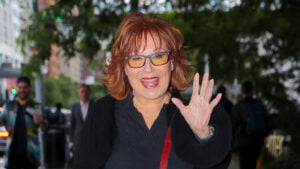 New York’s Joy Behar, 83, Grabs Married Star Trek Actor Anson Mount, 53, and Leaves Lipstick on His Face: ‘I’m Old, But I’m Not Dead’ The View Host Joy Behar is all smiles while walks around with a pal in New York City