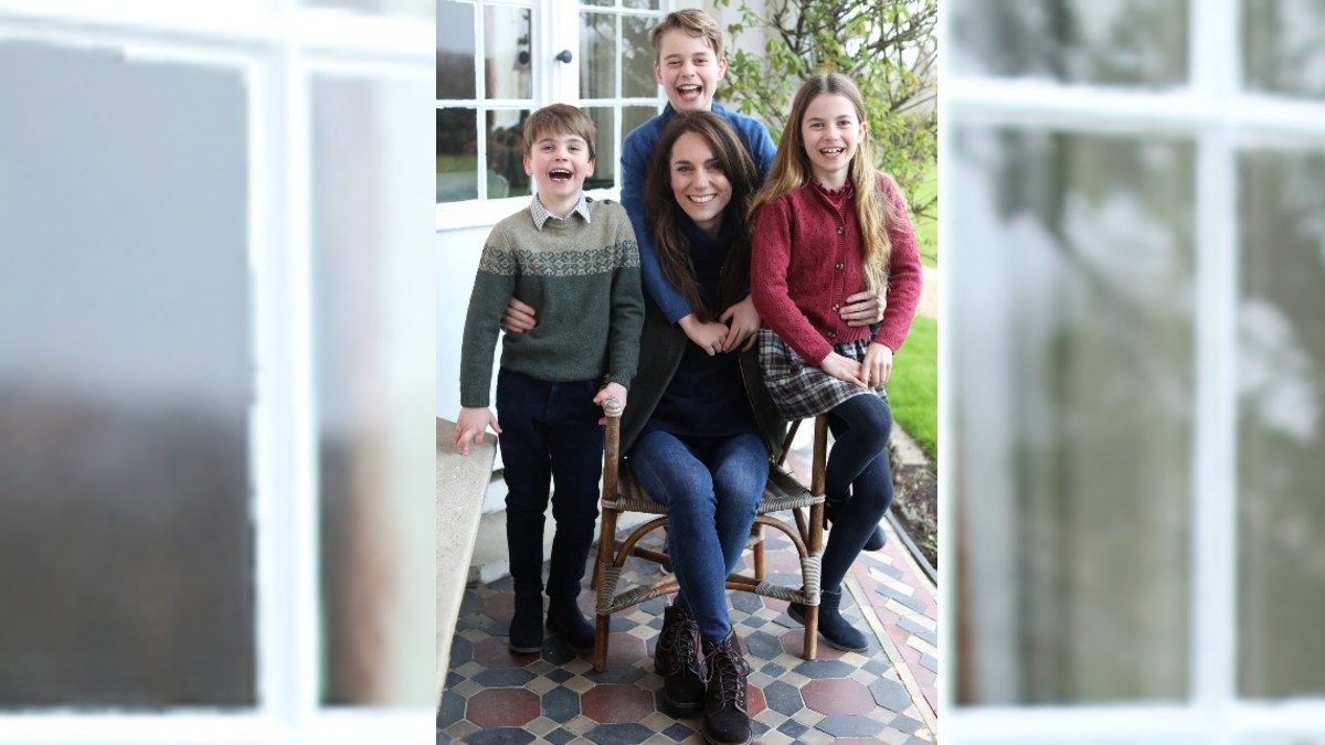 Photoshopped photo of Kate Middleton on Mother's Day 2024.