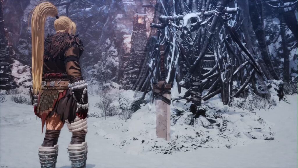 Greatsword Weapon Cutscene