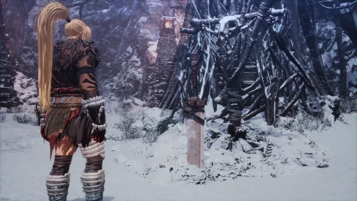 Greatsword Weapon Cutscene