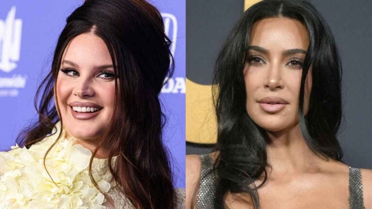 Lana Del Rey and Kim Kardashian