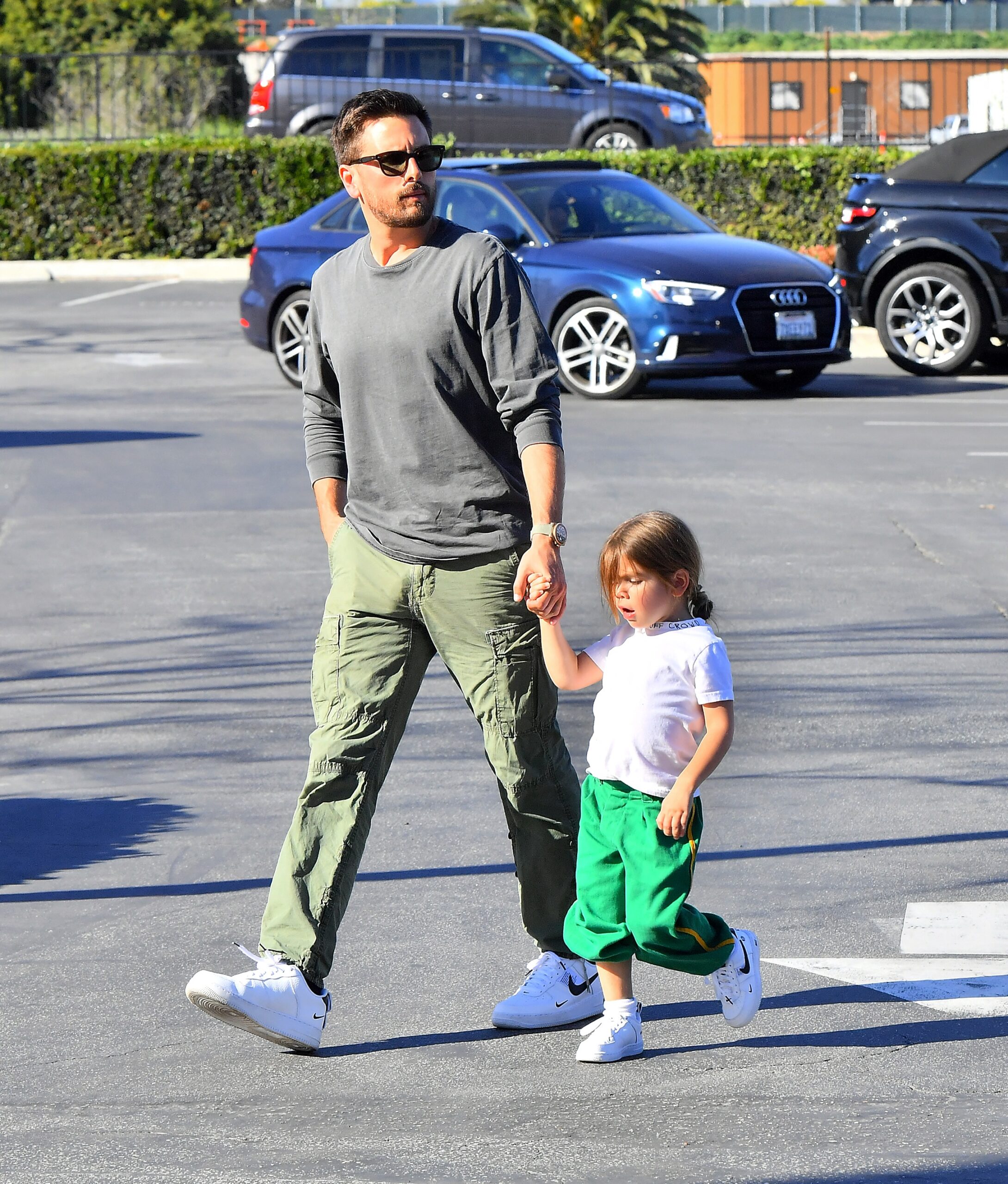 Scott Disick and son Reign Disick get frozen yogurt