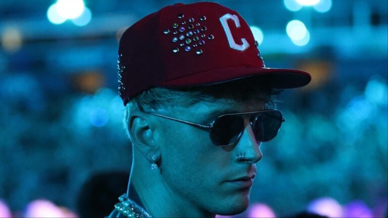 Machine Gun Kelly at day one of CMA Fest 2024