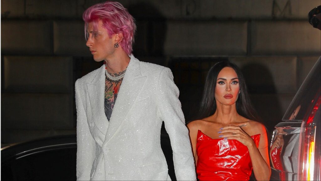 Machine Gun Kelly and Megan Fox in New York City