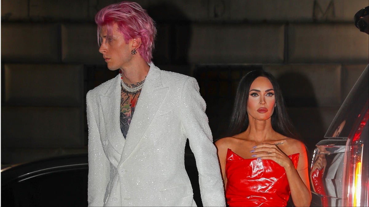 Machine Gun Kelly and Megan Fox in New York City