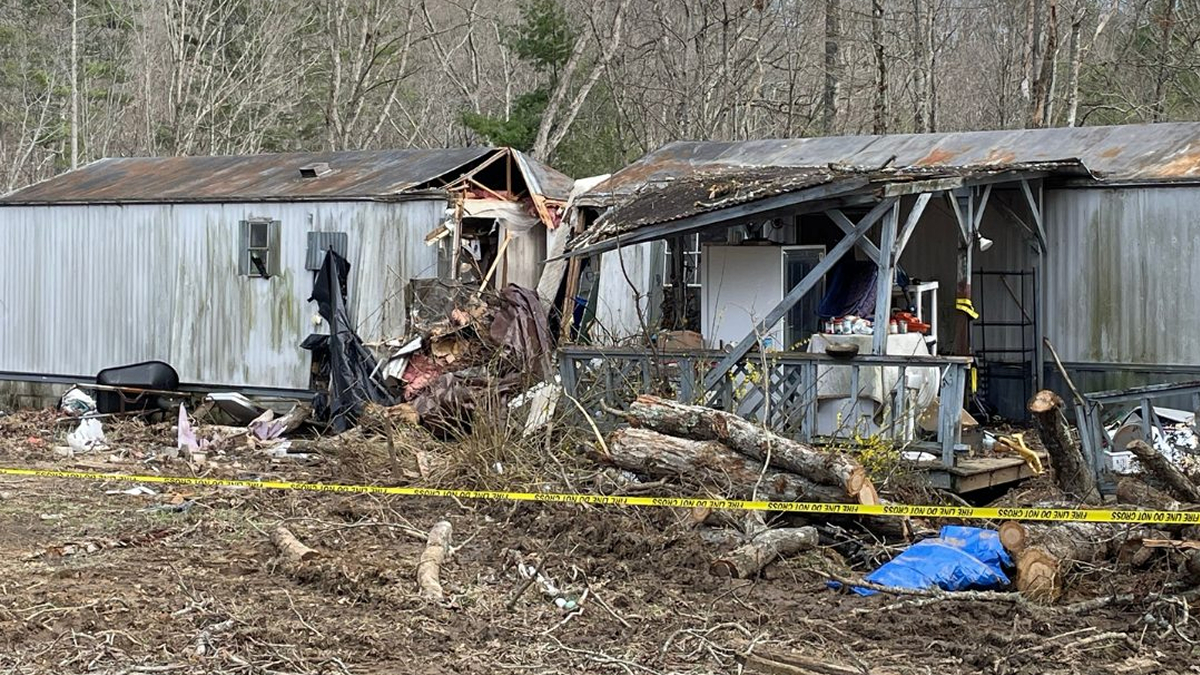 The Leviskia destroyed home in North Carolina.