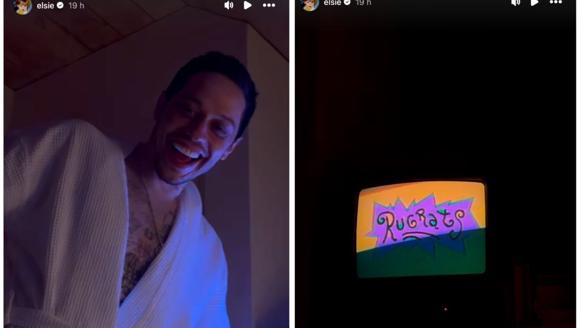 Pete Davidson and Elsie Hewitt go IG Official