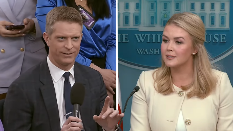 Press Secretary Karoline Leavitt Roasted by Correspondent During White House Briefing: ‘People Publicly Correcting Others Who Are Loud and Wrong Brings Me Great Joy’ Press Secretary Karoline Leavitt Humiliated by Reporter During White House Briefing
