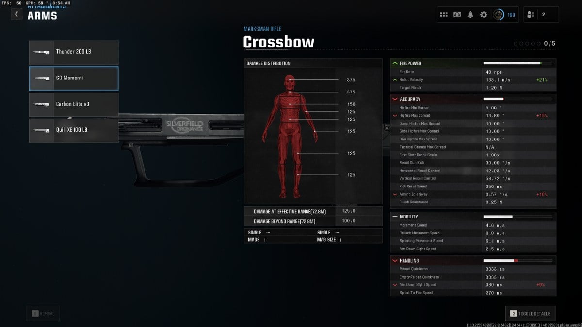 SO Momenti Arms attachment