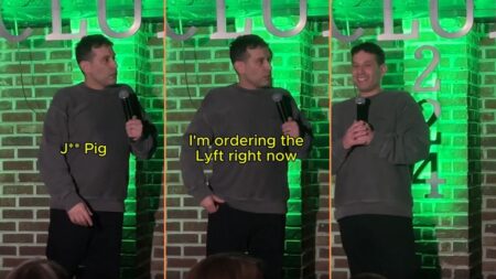 Comedian Mike Glazer Gets Heckled By Trump Supporters in Sioux Falls: ‘Trump Considers This Free Speech’ San Diego Comedian Mike Glazer Gets Heckled By Trump Supporters 'Trump Considers This Free Speech'