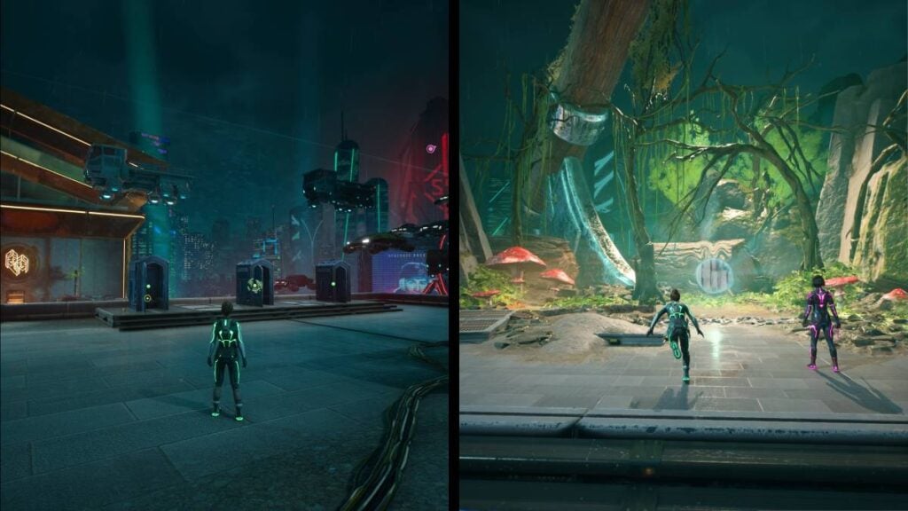 Split Fiction Mountain Hike