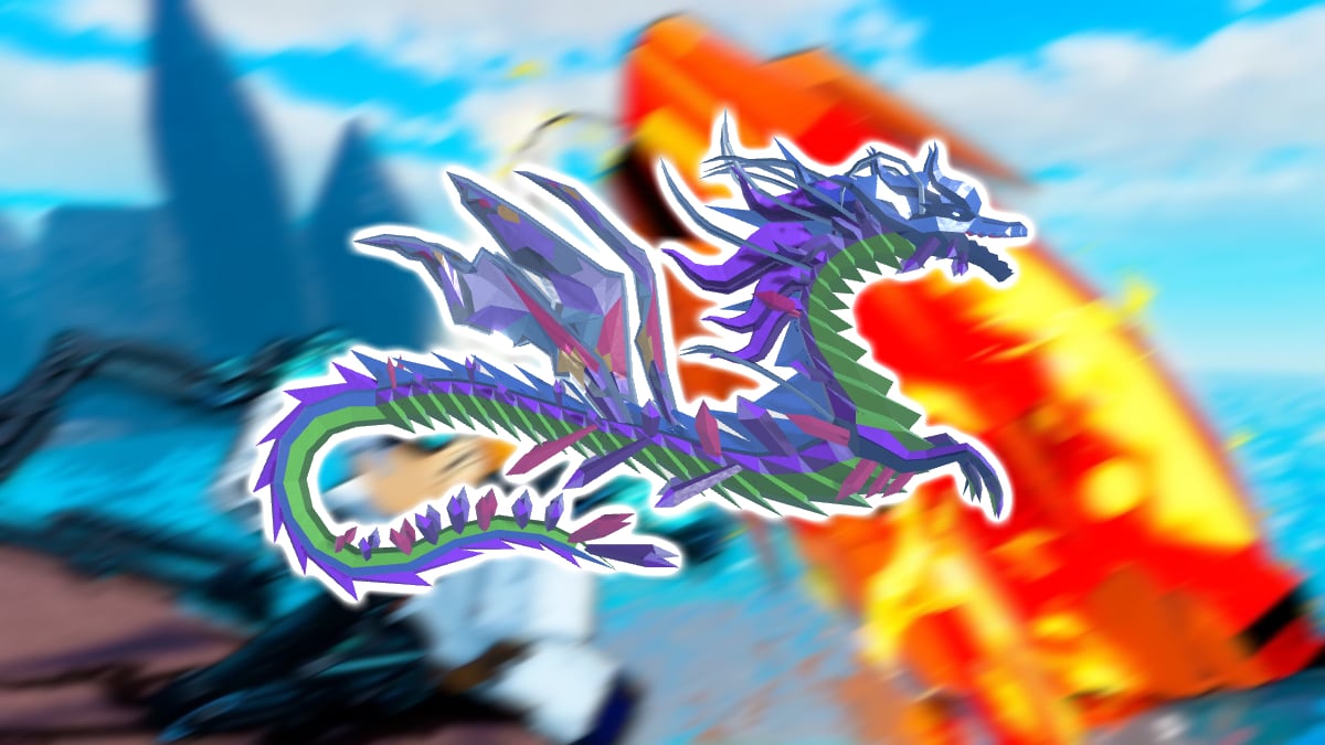 a crystallized seadragon in roblox fisch