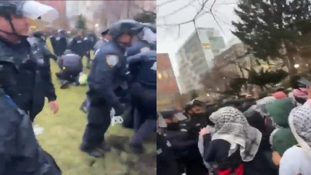 Police Arrest Protestors at Columbia University, New York Following Bomb Scare: ‘They’re Being So Aggressive for What?’ columbia university protest