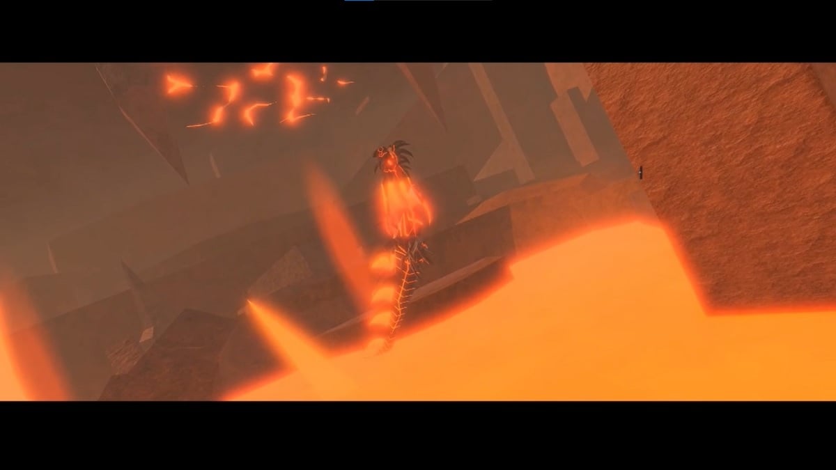 magma leviathan being caught in roblox fisch