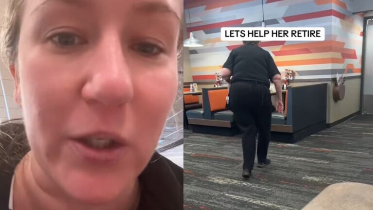 Pittsburgh Woman Helps Retire 81 Years Old Waitress: ‘Too Old to Be Working’ A picture of a Pittsburgh woman asking for donations.