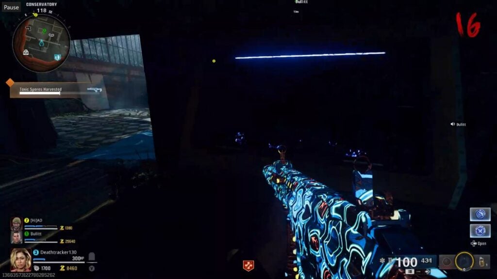 Third Plant machine in Shattered Veil Zombies map