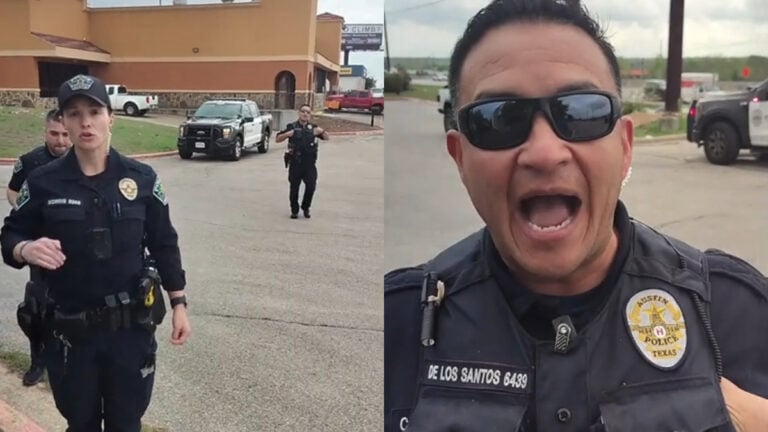 Austin Texas PD Cops Confront Citizen Filming: ‘Get the Good Side of Me for the Internet'