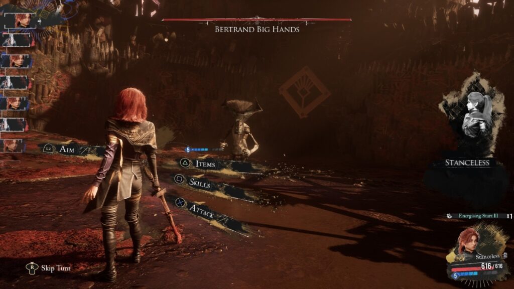 Maelle in a solo fight