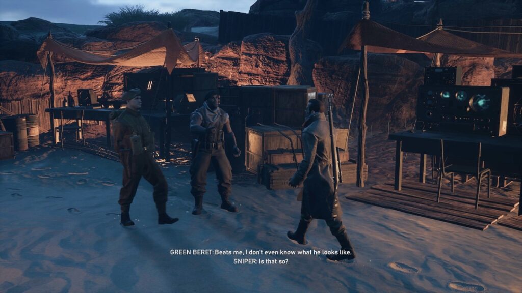 Green Beret and Sniper